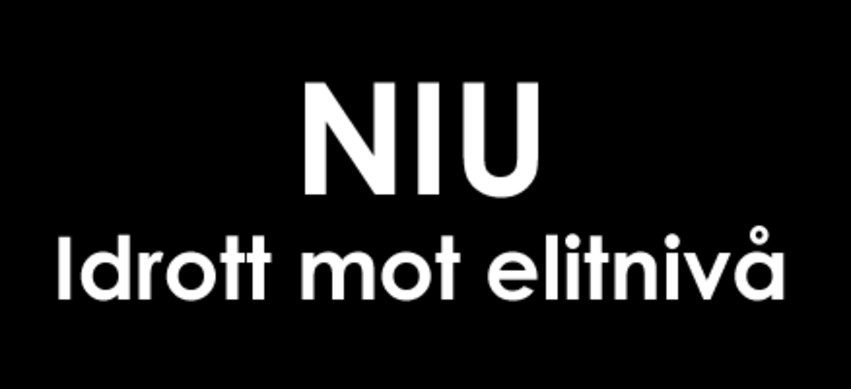 Bildlänk till NIU - Idrott mot elitnivå