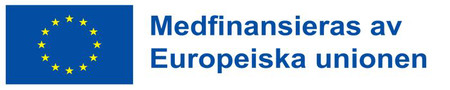 EU-logotyp med texten; Medfinansieras av Europeiska unionen.