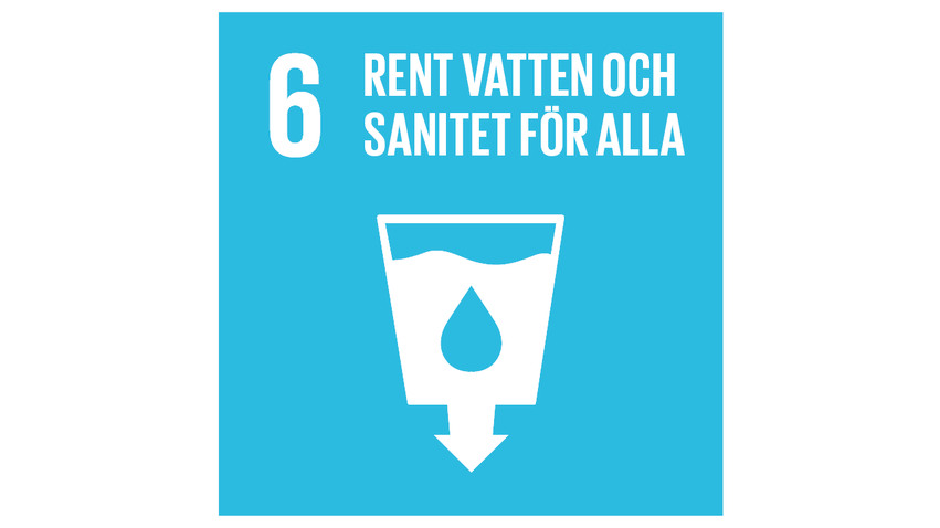 Illustration Mål 6: Rent vatten och sanitet för alla