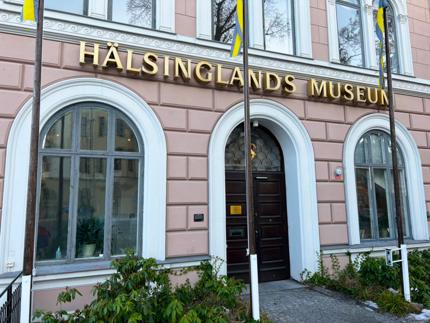 Fasaden på Hälsinglands museum.